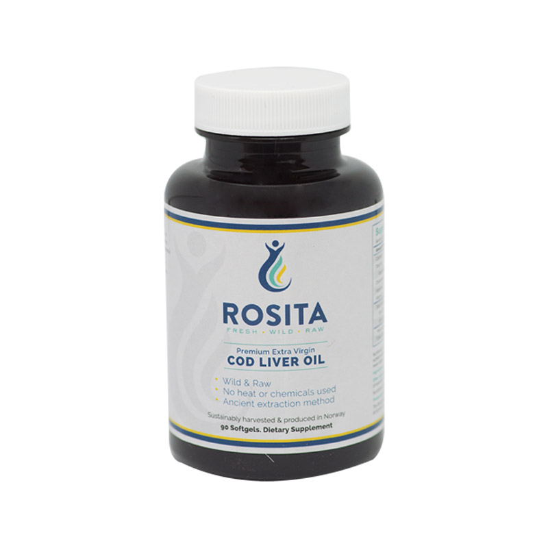 Rosita Extra Virgin Cod Liver Oil Softgels